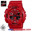 缺貨,CASIO GA-100C-4ADR(公司貨,保固1年):::G-SHOCK Standard,指針+數字雙顯系列,刷卡不加價或3期零利率,GA100C