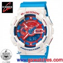 缺貨,CASIO GA-110AC-7ADR(公司貨,保固1年):::G-SHOCK Color,指針+數字雙顯系列,刷卡不加價或3期零利率,GA110AC