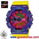 缺貨,CASIO GA-110HC-6ADR(公司貨,保固1年):::G-SHOCK Color,指針+數字雙顯系列,刷卡不加價或3期零利率,GA110HC