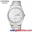 已完售,CITIZEN BM8501-52A(公司貨,保固2年):::日製Eco-Drive光動能對錶男錶(MEN'S),藍寶石,日期星期,免運費,刷卡或3期零利率,BM850152A