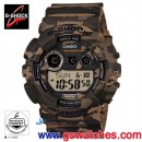 已完售,CASIO GD-120CM-5DR(公司貨,保固1年):::G-SHOCK Standard,叢林迷彩,多地時間,刷卡不加價或3期零利率,GD120CM