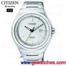 已完售,CITIZEN AW1251-51A(公司貨,保固2年):::日製Eco-Drive光動能時尚男錶(MEN'S),[[超級鈦(鈦金屬+離子電鍍)],藍寶石,AW125151A