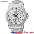 客訂商品,SEIKO SNP091J1(公司貨,保固2年):::PREMIER 日本製 KINETIC+萬年曆系列,藍寶石鏡面,免運費,刷卡不加價或3期零利率,7D56-0AB0S