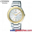 客訂商品,CITIZEN FE6024-55A(公司貨,保固2年):::Eco-Drive METAL錶環光動能對錶系列(LADY'S),日期顯示,免運費,刷卡不加價或3期零利率,FE602455A