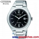 已完售,CITIZEN AW1370-51E(公司貨,保固2年):::Eco-Drive METAL錶環光動能對錶系列(MEN'S),日期顯示,免運費,刷卡不加價或3期零利率,AW137051E
