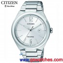 已完售,CITIZEN AW1370-51A(公司貨,保固2年):::Eco-Drive METAL錶環光動能對錶系列(MEN'S),日期顯示,免運費,刷卡不加價或3期零利率,AW137051A