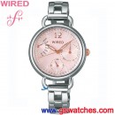 已完售,WIRED f AN7029X1(公司貨,保固1年):::WIRED f ,TOKYO GIRLY,5Y66星期逆跳,24小時,日期,5Y66-X007P
