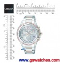 已完售,CITIZEN FB1375-57A(公司貨,保固2年):::日本製CITIZEN L光動能系列,藍寶石鏡面,Hebe代言,限量,10顆鑚,刷卡或3期零利率,FB137557A