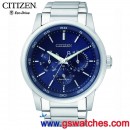 已完售,CITIZEN BU2010-57L(公司貨,保固2年):::Eco-Drive 光動能時尚男錶,星期,日期,24小時制顯示,指針顯示,刷卡或3期零利率,BU2010-57L
