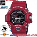 缺貨,CASIO GW-9400RD-4DR(公司貨,保固1年):::太陽能電波時計G-SHOCK RANGEMAN<6局電波接收>,高度,氣壓,溫度,方位,免運費,刷卡或3期零利率,GW9400RD