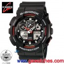 客訂商品,CASIO GA-100-1A4DR(公司貨,保固1年):::G-SHOCK Standard,指針+數字雙顯系列,刷卡不加價或3期零利率,GA100