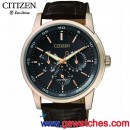 已完售,CITIZEN BU2013-08E(公司貨,保固2年):::Eco-Drive 光動能時尚男錶,星期,日期,24小時制顯示,指針顯示,BU201308E
