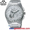 已完售,CITIZEN CC2001-57A(公司貨,保固2年):::Eco-Drive Satellite光動能衛星對時,鈦金屬,萬年曆,防磁,藍寶石,刷卡或3期零利率,CC200157A