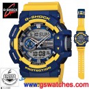 缺貨,CASIO GA-400-9BDR(公司貨,保固1年):::G-SHOCK Original,指針+數字雙顯系列,大錶徑,刷卡不加價或3期零利率,GA400