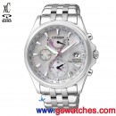 已完售,CITIZEN FC0011-52D(公司貨,保固2年):::CITIZEN xC光動能全球電波時計女錶,萬年曆,鬧鈴,藍寶石,免運費,刷卡或3期零利率,FC001152D