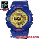 已完售,CASIO BA-111GGC-2ADR(公司貨,保固1年):::Baby-G,指針+數字雙顯系列,少女時代簽名款,刷卡或3期零利率,BA111GGC