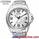 已完售,CITIZEN AW1430-51A(公司貨,保固2年):::Eco-Drive METAL錶環光動能對錶系列(男錶),日期顯示,免運費,刷卡不加價或3期零利率,AW143051A