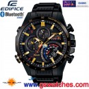 已完售,CASIO EQB-500RBK-1ADR(公司貨,保固1年):::EDIFICE太陽能,Bluetooth smart,智慧藍牙指針錶款,Red Bull Racing,紅牛限量,刷卡或3期