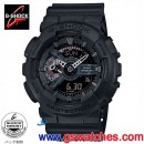 客訂商品,CASIO GA-110MB-1ADR(公司貨,保固1年):::G-SHOCK,指針+數字雙顯系列,霧面黑,刷卡不加價或3期零利率,GA110MB