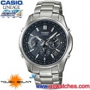 已完售,CASIO LIW-M610TDS-1AJF(公司貨,保固1年):::太陽能,電波時計,LINEAGE系列,6局電波接收,鈦,藍寶石,萬年曆,刷卡或3期,LIWM610TDS