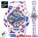 缺貨,CASIO BA-110FL-7ADR(公司貨,保固1年):::Baby-G,指針+數字雙顯,花朵豹紋,刷卡不加價或3期零利率,BA110FL