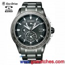 已完售,CITIZEN AT9025-55E(公司貨,保固2年):日本製光動能全球電波時計,H820,萬年曆,鈦金屬,DLC,藍寶石,日期星期,鬧鈴,刷卡或3期,AT902555E