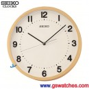 已完售,SEIKO QXA643B(公司貨,保固1年):::SEIKO 時尚掛鐘,木質外殼,3D凸字,滑動式秒針,直徑29.5cm,刷卡不加價,QXA-643B