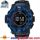 缺貨,CASIO PRW-3500SYT-1DR(公司貨,保固1年):::PRO TREK太陽能電波時計專業登山錶<6局電波接收>,鈦金屬,免運費,刷卡不加價或3期零利率,PRW3500SYT