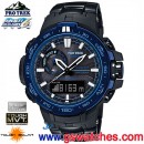 缺貨,CASIO PRW-6000SYT-1DR(公司貨,保固1年):::PRO TREK太陽能電波專業登山錶<6局電波接收>,鈦金屬,刷卡或3期零利率,PRW6000SYT