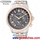 客訂商品,CITIZEN BU2026-65H(公司貨,保固2年):::Eco-Drive METAL光動能,時尚男錶,星期日期指針顯示,刷卡不加價或3期零利率,BU202665H