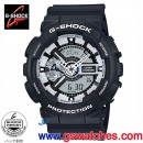 客訂商品,CASIO GA-110BW-1ADR(公司貨,保固1年):::G-SHOCK Standard,指針+數字雙顯系列,刷卡不加價或3期零利率,GA110BW