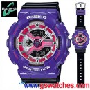 缺貨,CASIO BA-110NC-6ADR(公司貨,保固1年):::Baby-G Color,指針+數字雙顯系列,刷卡不加價或3期零利率,BA110NC