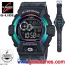 缺貨,CASIO GLS-8900AR-1DR(公司貨,保固1年):::G-SHOCK G-LIDE,極限運動,極光色彩,刷卡不加價或3期零利率,GLS8900AR