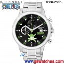 已完售,CITIZEN BA2-610-55(公司貨,保固2年):::INDEPENDENT×ONE PIECE航海王,限定款,ZORO索隆,刷卡或3期零利率,BA261055