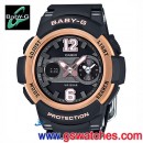 客訂商品,CASIO BGA-210-1BDR(公司貨,保固1年):::Baby-G,指針+數字雙顯系列,廣告款,刷卡不加價或3期零利率,BGA210