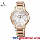 CITIZEN FD1092-59A(公司貨,保固2年):::xC 光動能時尚女錶,星期日期,藍寶石,免運費,刷卡不加價或3期零利率,FD109259A