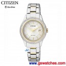 客訂商品,CITIZEN FE1124-82A(公司貨,保固2年):::Eco-Drive光動能時尚女錶(LADY'S),52顆水晶,免運費,刷卡不加價或3期零利率,FE112482A