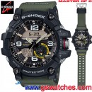 CASIO GG-1000-1A3DR(公司貨,保固1年):::G-SHOCK MASTER OF G MUDMASTER,溫度,方位,防泥構造,刷卡不加價或3期零利率,GG1000