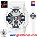 缺貨,CASIO GA-120TR-7ADR(公司貨,保固1年):::G-SHOCK Standard,指針+數字雙顯系列,紅藍白配色,刷卡不加價或3期零利率,GA120TR