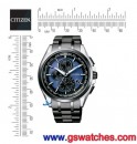 客訂商品,CITIZEN AT8044-72L(公司貨,保固2年):::光動能五局電波時計(美國,歐洲,日本2局,中國),萬年曆,鈦金屬,DLC,藍寶石,H804,刷卡或3期,AT804472L