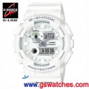 已完售,CASIO GAX-100A-7ADR(公司貨,保固1年):::G-SHOCK G-LIDE,指針+數字雙顯系列,潮汐,月相,溫度,刷卡或3期零利率,GAX100A