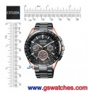 CITIZEN CC9016-51E(公司貨,保固2年):Satellite光動能GPS衛星對時,鈦金屬,碼錶,鬧鈴,萬年曆,兩地時間,防磁,藍寶石,DLC,刷卡或3期,CC901651E