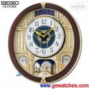 已完售,SEIKO QXM356B(公司貨,保固1年)巴洛克風情:::SEIKO Hi-Fi音樂掛鐘(18首音樂),QXM-356B