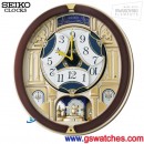 已完售,SEIKO QXM356B(公司貨,保固1年)巴洛克風情:::SEIKO Hi-Fi音樂掛鐘(18首音樂),QXM-356B