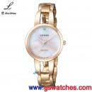 客訂商品,CITIZEN EM0433-87D(公司貨,保固2年):::CITIZEN L光動能系列,藍寶石鏡面,1顆鑽,白蝶貝面板,Hebe廣告款,免運費,刷卡或3期零利率,EM043387D