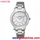 客訂商品,CITIZEN BT2-718-11(公司貨,保固1年):::Wicca 公主系列,時尚女錶,白蝶貝面板,免運費,刷卡或3期零利率,BT271811