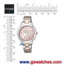已完售,CITIZEN BT2-734-91(公司貨,保固1年):::Wicca 公主系列,時尚女錶,廣告款,BT273491