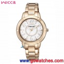 客訂商品,CITIZEN BT2-769-91(公司貨,保固1年):::Wicca 公主系列,時尚女錶,水晶裝飾,刷卡或3期零利率,BT276991