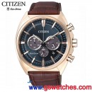 已完售,CITIZEN CA4283-04L(公司貨,保固2年):::Eco-Drive光動能,計時碼錶,B620,時尚男錶,日期顯示,聖誕節,CA428304L