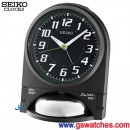 缺貨,SEIKO QHK036K(公司貨,保固1年):::SEIKO指針型鬧鐘,滑動式秒針,鈴聲,嗶嗶聲,貪睡,燈光,刷卡不加價,QHK-036K